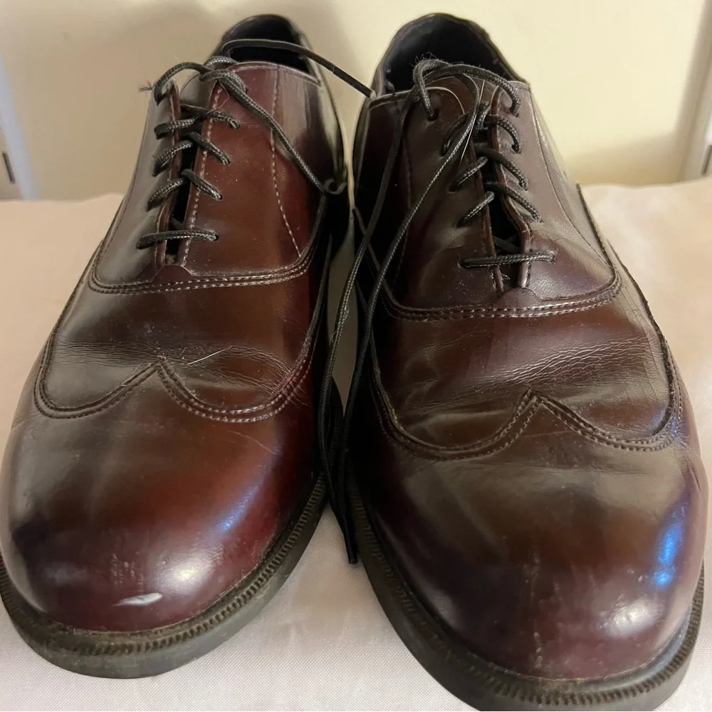 Hush Puppies Mocha/Brown Oxfords Saddle Shoes Leather Men’s Size 11 M